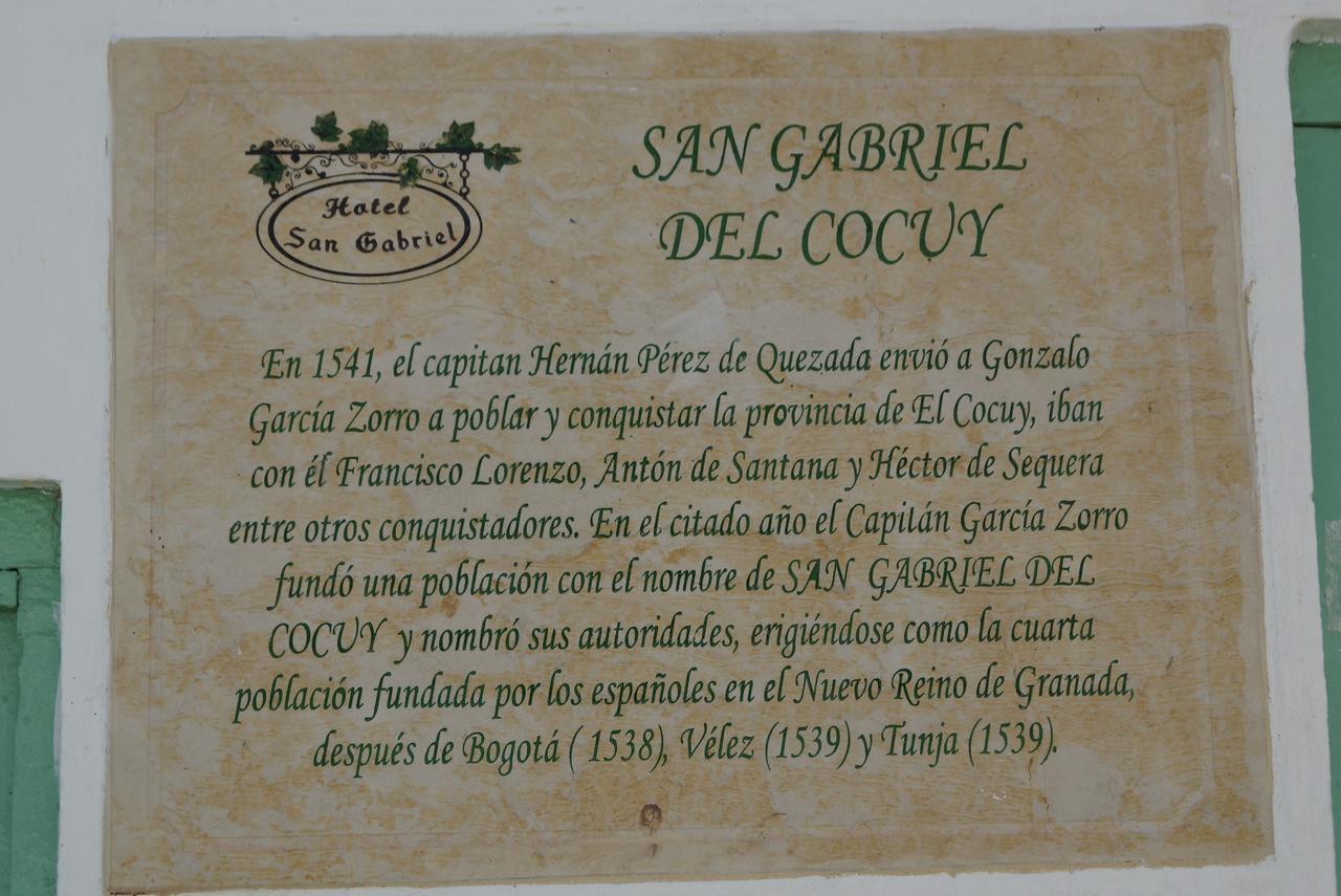 Hotel San Gabriel El Cocuy Eksteriør billede